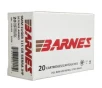 Barnes Suppressor Series 9mm 115 Gr  Sierra JHP     20 Rounds