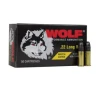Wolf Match Extra Rimfire Ammunition  22 LR 40gr