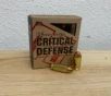 Hornady Critical Defense 40 S W 165Gr FTX     Box of 20