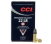 CCI 0035 Standard Velocity  22 LR 40 gr Lead Round Nose  LRN  50 Bx  100 Cs