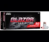 CCI 3589 Blazer  40 S W 165 gr Total Metal Jacket 50 Bx  20 Cs