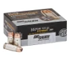 Sig Sauer E357S150 Elite V-Crown  357 Sig 125 gr Jacketed Hollow Point  JHP  50 Bx  10 Cs