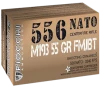 Fiocchi M193 Rifle Ammo 5 56 NATO 55 gr  FMJ 50 rd 