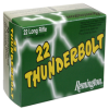 Remington Thunderbolt 22 Long Rifle Lead Round Nose 40 Grain 50 Rounds