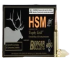HSM 65CRD130VLD Trophy Gold Extended Range 6 5 Creedmoor 130 gr Berger Hunting VLD Match 20 Rounds