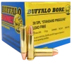Buffalo Bore Ammunition 20G20 Standard Pressure Strictly Business 38Special 110gr Barnes TAC-XP Lead Free 20 Rounds