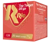 Rio Ammunition RC289 Top Target  28 Gauge 2 75  3 4 oz 9 Shot 25 Rounds