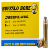 Buffalo Bore Ammunition 4G20 Low Recoil Strictly Business 44Rem Mag 240gr Jacket Hollow Point 20 Rounds
