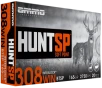 Ammo Inc 308165SPA20 Hunt  308Win 165gr Soft Point 20 Rounds