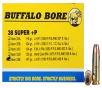Buffalo Bore Ammunition 33E20 Personal Defense Strictly Business 38Super  P 147gr Jacket Hollow Point 20 Rounds
