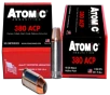 Atomic Ammunition 00453 Pistol Precision Craft 380ACP 90gr Hollow Point 20 Rounds