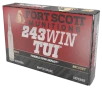 Fort Scott Munitions Rifle Ammo 243 Win  80 gr  TUI 20 rd 