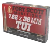 Fort Scott Munitions Rifle Ammo 7 62x39mm 117 gr  TUI SCS 20 rd 