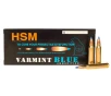Hsm Varmint Blue 223rem 55gr Blitz King 20 25