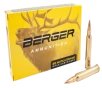 Bergara Berger Bullets 300 Winchester Magnum Hybrid Boat Tail 185 Grain 20 Rounds