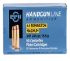 Prvi Partisan PPH44MH 44 Remington Magnum Jacketed Hollow Point 240 Grain 50 Rounds