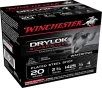 Winchester Drylok Magnum Plated Load 20 ga  2 75 in  3 4 oz  4 Shot 25 rd 