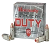 Hornady Critical Duty Handgun Ammo 9mm  P 124 gr  Flexlock 25 rd 