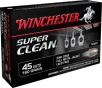 Winchester Ammo W45LF Super Clean  45ACP 160gr Lead Free Full Metal Jacket 50 Rounds