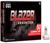 CCI Blazer Pistol Ammo 380 ACP 95 gr  Total Metal Jacket 50 rd 
