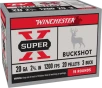 Winchester Super-X Buffered Shot 20 ga  2 75 in 20 Pellets 3 Buck Shot 5 rd 