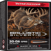 Winchester Ballistic Silvertip Rifle Ammo 30-06 Sprg  150 gr  Ballistic Silvertip 20 rd 