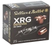 Sellier   Bellot SB40XA XRG Defense 40S W 130gr Solid Copper Hollow Point 25 Rounds