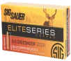 Sig Sauer Elite Copper Hunting 6 5 Creedmoor Copper Solid 120 Grain 20 Rounds