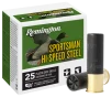 Remington Ammunition 20005 Sportsman Hi-Speed Steel 12Gauge 2 75  1oz 6Shot 25 Rounds