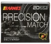 Barnes Bullets Precision Match 338 Lapua Magnum Open Tip Match 300 Grain 20 Rounds