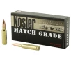Nosler Match Grade Rifle Ammunition 308 Win  168 gr  CC HPBT 20 rd 