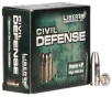 Liberty Ammunition LACD9014 Civil Defense  9mmLuger P 50gr Lead Free Fragmenting Hollow Point 20 Rounds