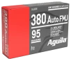 Aguila Ammunition  380 Auto Handgun Ammo - 95 Grain   FMJ   50rd Box
