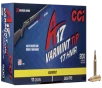 CCI Varmint Rimfire Ammo 17 HMR Varmint Tipped 17 Grain 200 Rounds
