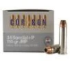 Corbon Self-Defense JHP Handgun Ammunition  38 Spl   P  110 gr JHP 1050 fps 20 box