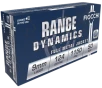 Fiocchi Range Dynamics Pistol Ammo 9mm 124 gr  FMJ 50 rd 