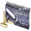 Alexander Arms AB350RSBOX Round Shoulder  50Beowulf 350gr Flat Point 20 Rounds