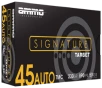Ammo Inc 45230TMCA50 Signature  45ACP 230gr Total Metal Case 50 Rounds