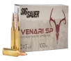 Sig Sauer V243SP10020 Venari  243Win 100gr Soft Point 20 Rounds