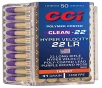 CCI Clean-22 Hyper Velocity 22 Long Rifle Lead Round Nose 31 Grain 50 Rounds