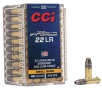 CCI Suppressor Rimfire Ammo 22 Long Rifle Hollow Point 45 Grain 50 Rounds