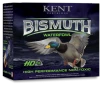 Kent Cartridge B123W405 Bismuth Waterfowl 12 Gauge 3 quot  1 3 8 oz Bismuth 5 Shot 25 Rounds