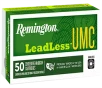 Remington Ammunition 23791 UMC Leadless 40S W 180gr Flat Nose Enclosed Base 50 Rounds