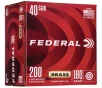 Federal WM52232 Champion Training 40S W 180gr Full Metal Jacket 200 Rounds