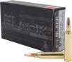 Hornady Black Rifle Ammo 5 56 NATO 75 gr  Interlock HD SBR Black 20 rd 