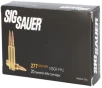 Sig Sauer Elite Ball 277 Sig Fury Full Metal Jacket 135 Grain 20 Rounds
