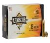 Armscor Range Pistol Ammo 38 spl  158 gr  FMJ 50 rd 