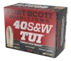 Fort Scott Munitions 400125SCV Tumble Upon Impact  TUI   40S W 125gr Solid Copper Spun 20 Rounds