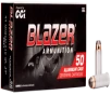 CCI Blazer Pistol Ammo 44 Rem Mag 240 gr  Jacketed Hollow Point 50 rd 