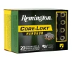 Remington Premium Handgun Ammo 10mm Auto Core-Lokt Jacketed Hollow Point 200 Grain 20 Rounds